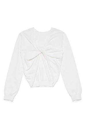 White cotton top N°21 KIDS | N21858N02020N100